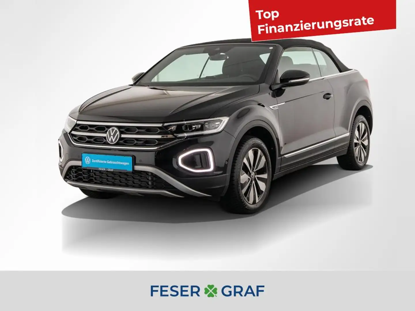 Volkswagen T-Roc Cabrio MOVE 1.5 l TSI Schwarz - 1