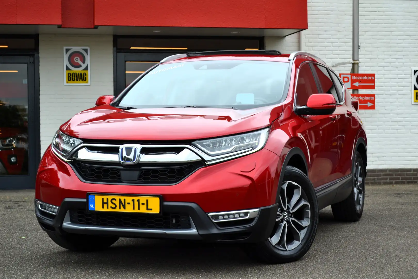 Honda CR-V 2.0 Hybrid AWD Executive, Automaat, Pano dak, Navi Rood - 1