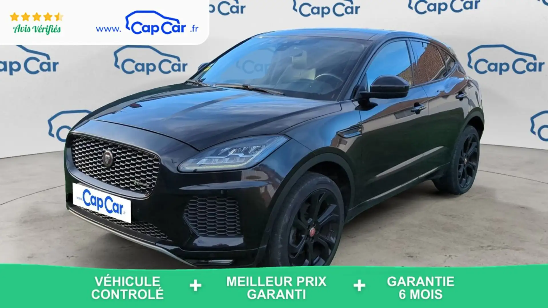 Jaguar E-Pace 2.0 d 180 AWD BVA9 R-Dynamic - Automatique Noir - 1
