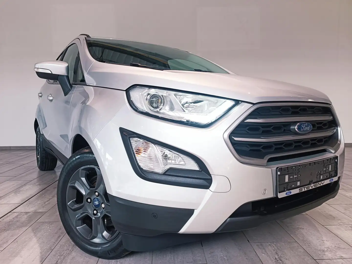 Ford EcoSport Business Class 1.0 EcoBoost FWD BTE AUTO *GPS*JA* Argent - 2