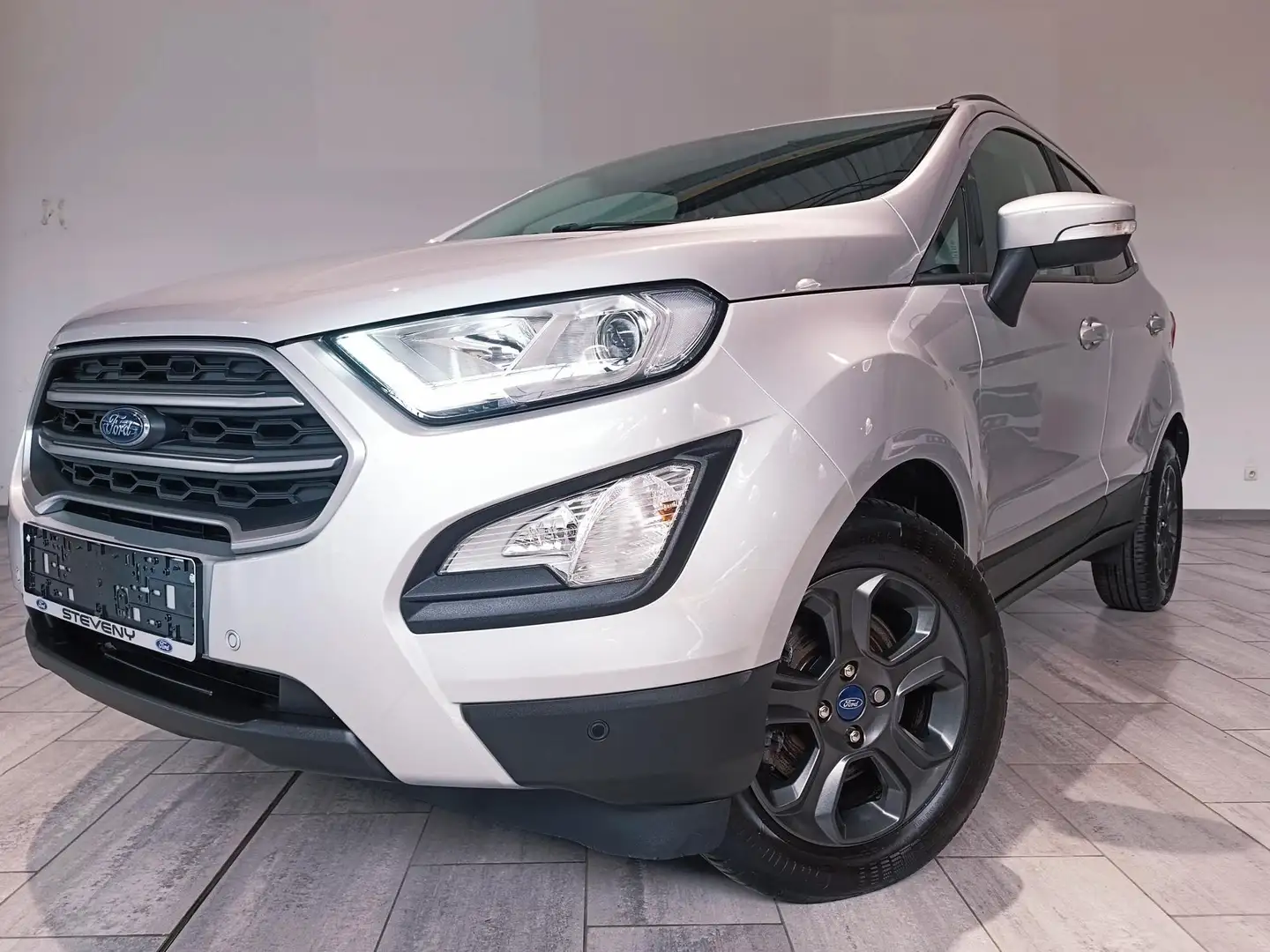 Ford EcoSport Business Class 1.0 EcoBoost FWD BTE AUTO *GPS*JA* Argent - 1