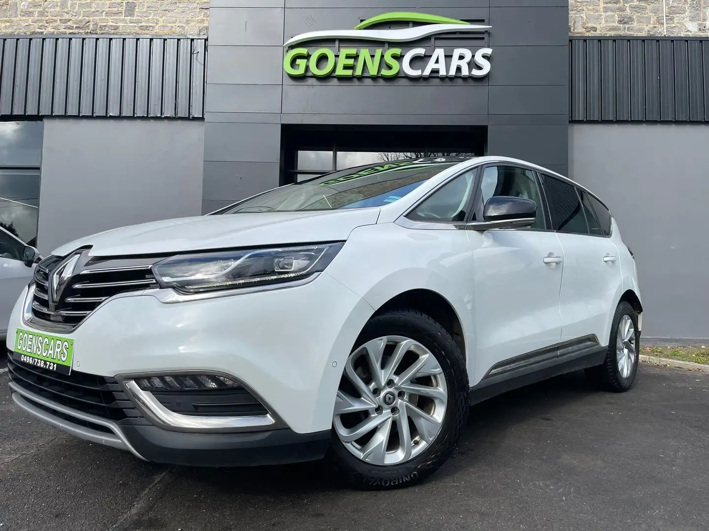 Renault Espace Espace 1.6 dCi 7PL BOÎTE AUTO,PANO,FULL LED,GPS Blanc - 1