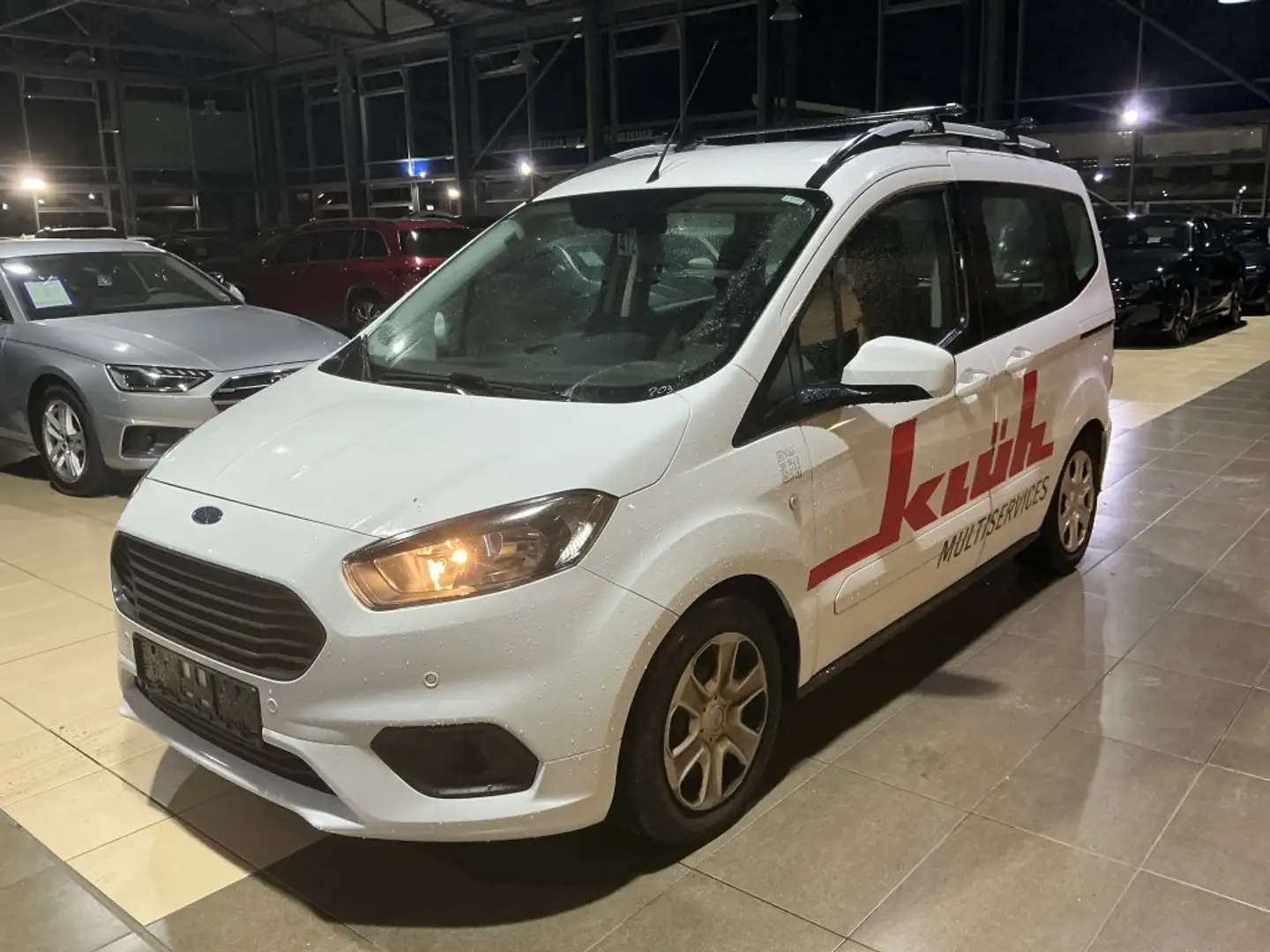 Ford Tourneo Courier Trend Navi PDC SHZ SYNC3 DAB AHK Blanco - 1