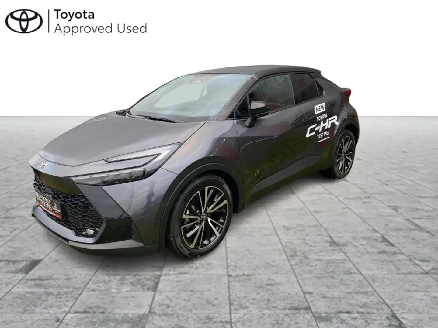 Toyota C-HR 1.8 hybrid Premium + luxury pa Grijs - 1