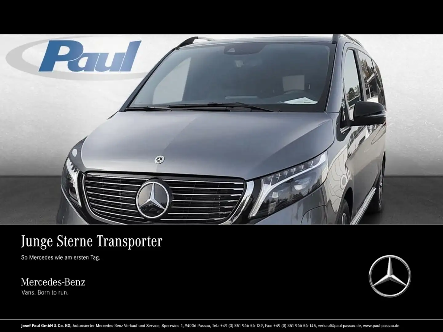 Mercedes-Benz EQV 300 V 300 Airmatic+Sitzluft+el.Sitze Grau - 1