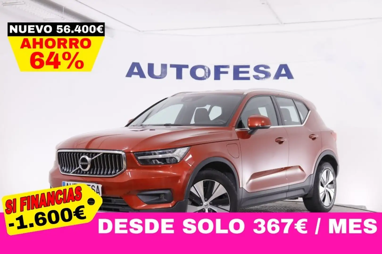 Volvo XC40 1.5 T5 RECHARGE INSCRIPTION EXPRESSION AUTO 261CV Rojo - 1