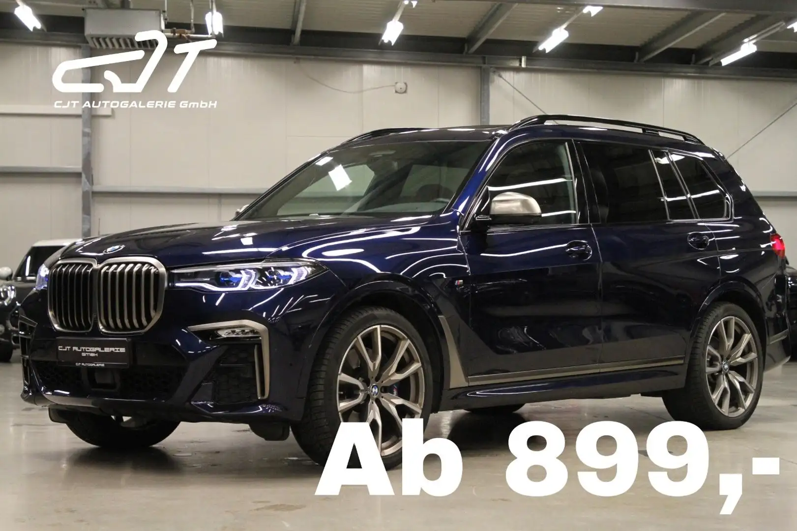 BMW X7 M50 d*HUD*360*H&K*MASSAGE*KEYL*STANDH*7 S.* Blau - 1
