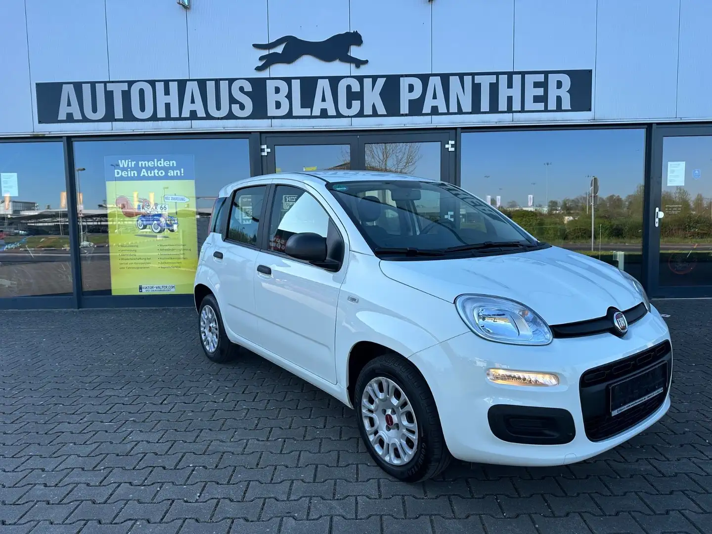Fiat Panda 1Hand Klima Scheckh. komplett Blanc - 1