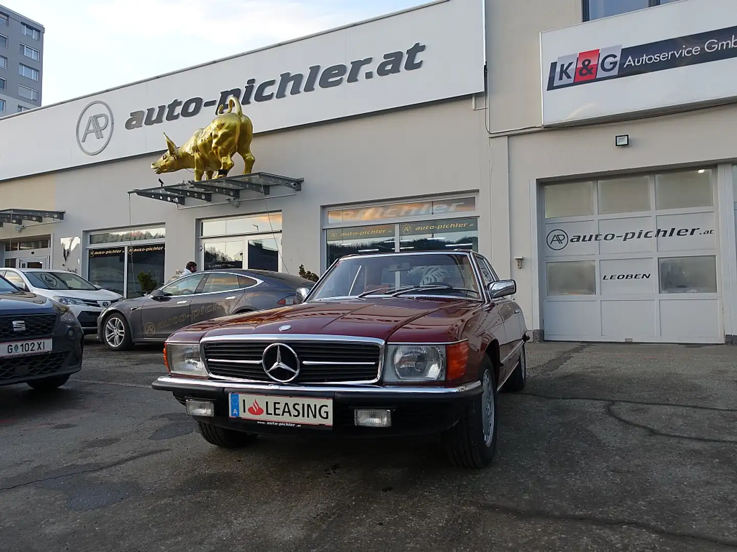 Mercedes-Benz SL 280 (R 107) Cabrio "Oldtimer" Red - 1