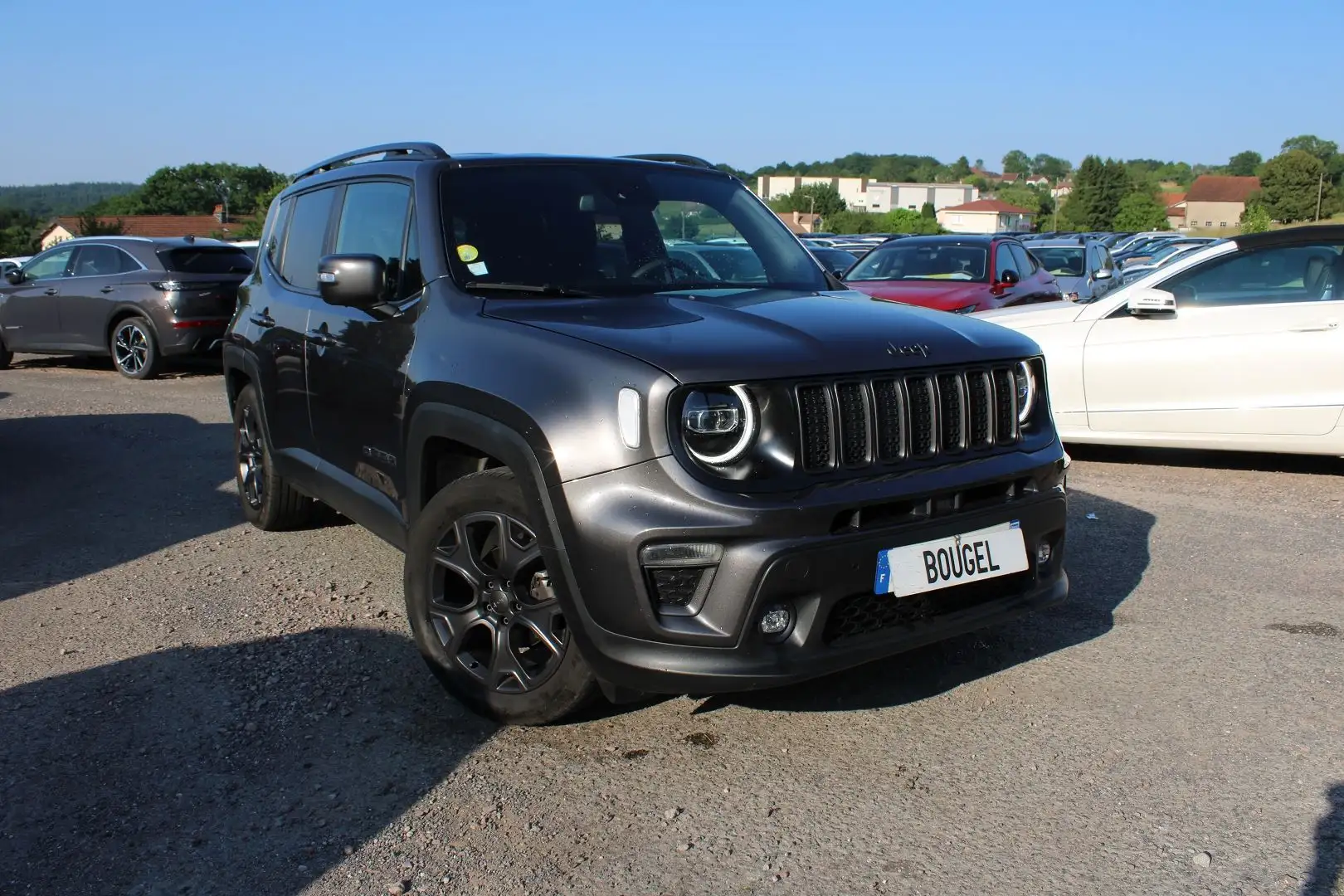 Jeep Renegade 80TH ANNIVERSARY JTD 130 CV GPS 3D CAMÉRA USB JA 1 Gris - 1