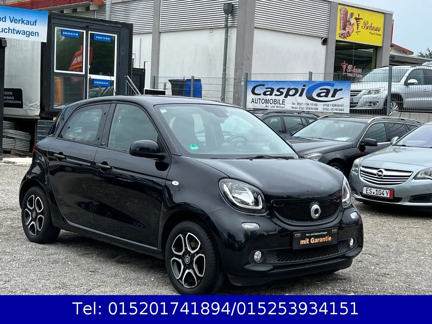 smart forFour Basis 52kW, KLIMA,SHZ,PDC,8 FACH BEREIFT Zwart - 1