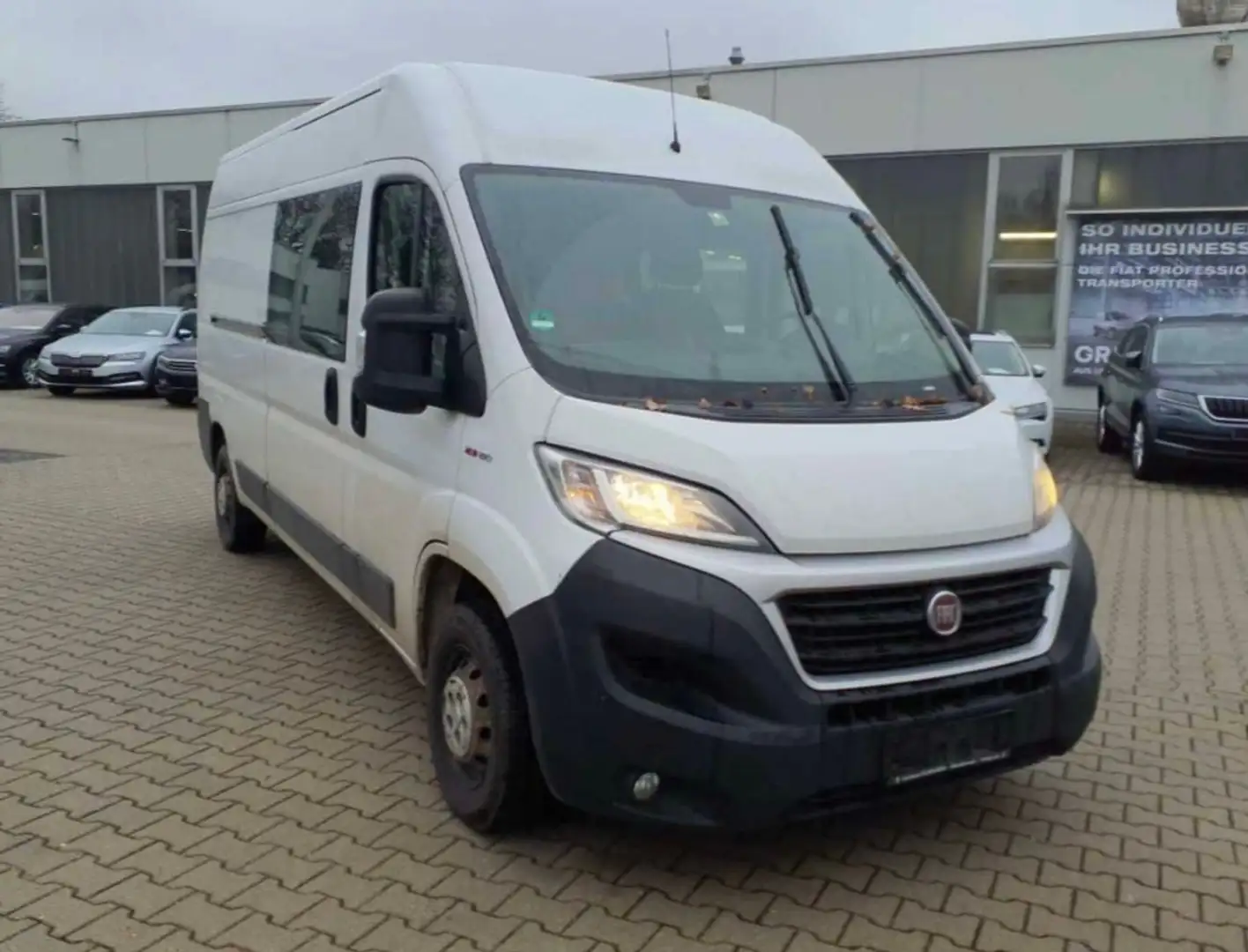 Fiat Ducato 150 L4H2 Snoeks Navi AHK Klima TÜV Weiß - 2