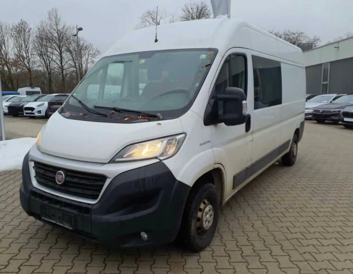 Fiat Ducato 150 L4H2 Snoeks Navi AHK Klima TÜV Weiß - 1