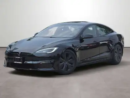 Black 2022 Tesla Model S Sedan All-Wheel Drive 1-Speed Automatic