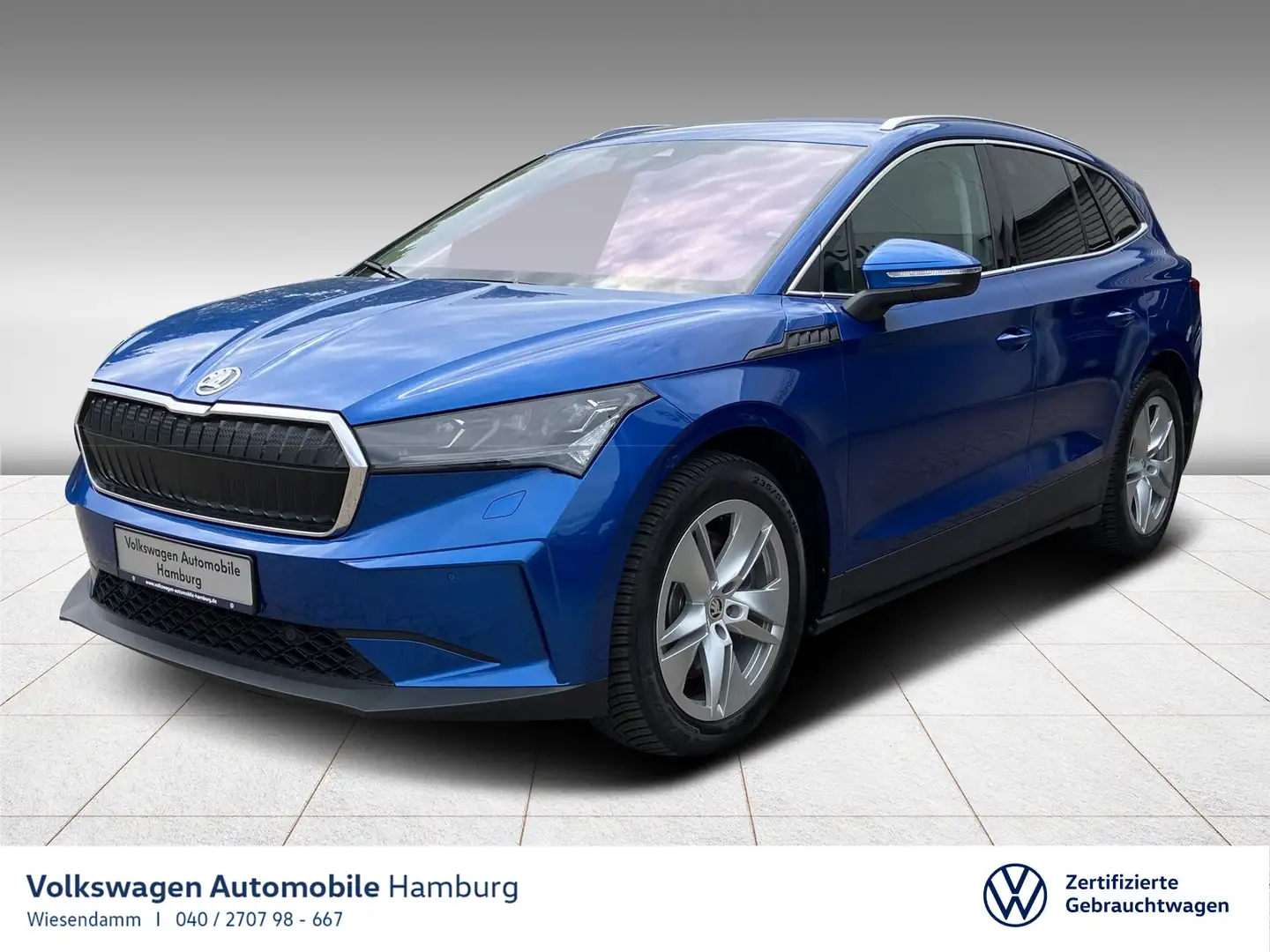 Skoda Enyaq iV 80x Loft AHK/KAMERA/ACC/LED/NAVI Azul - 1