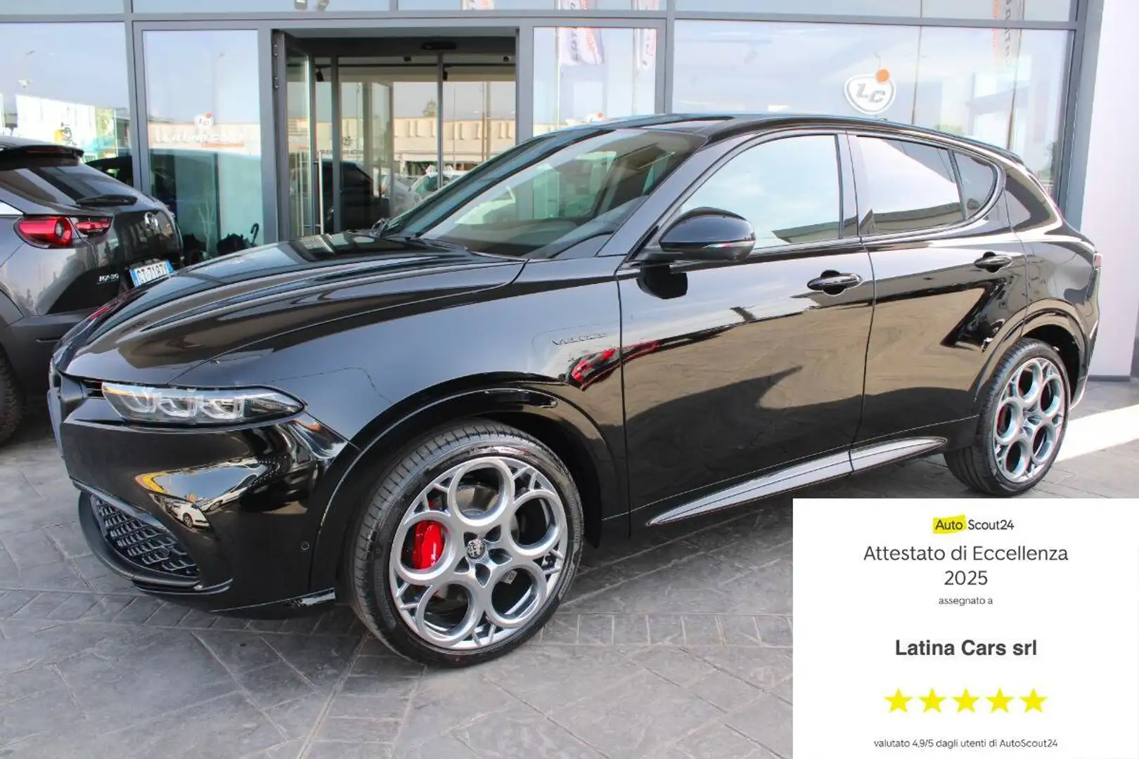Alfa Romeo Tonale 1.6 Veloce 130cv tct6 Con TELECAMERA A 360° Nero - 2