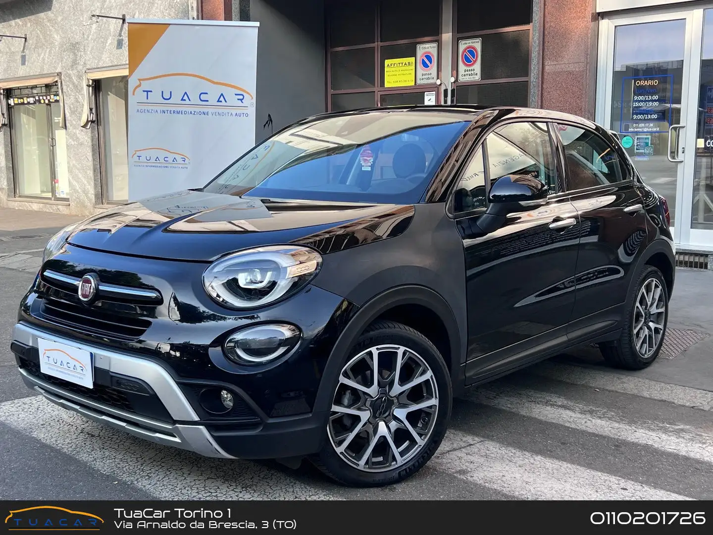 Fiat 500X Cross 1.3 Multijet Nero - 1