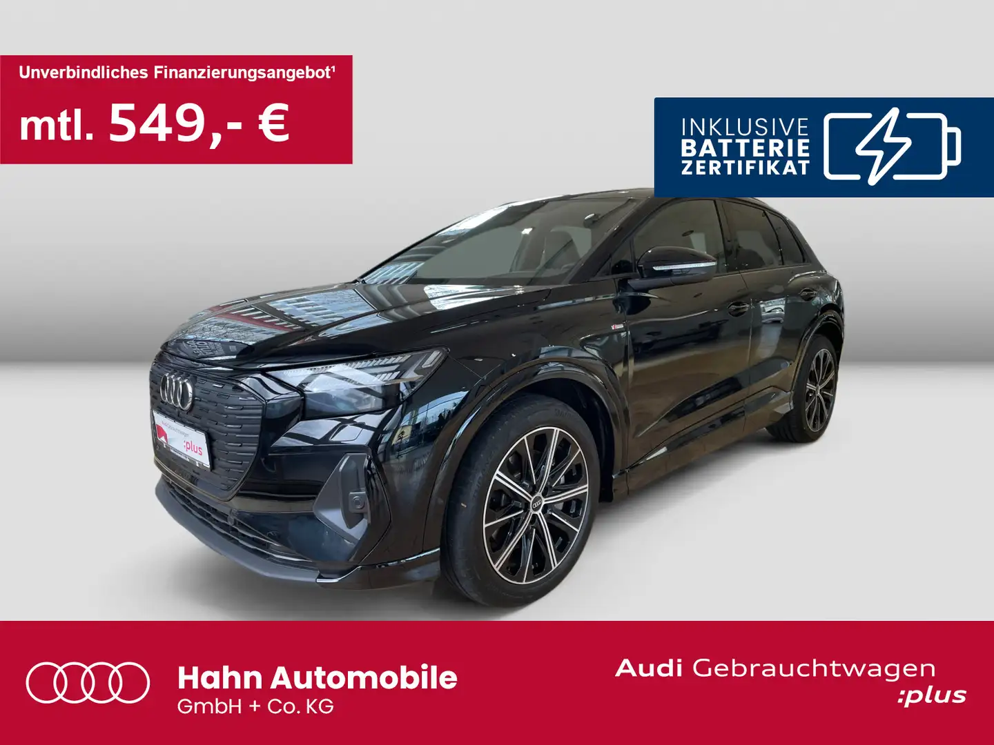 Audi Q4 e-tron Q4 50 e-tron quattro S-line Matrix Pan CAM SONOS Schwarz - 1