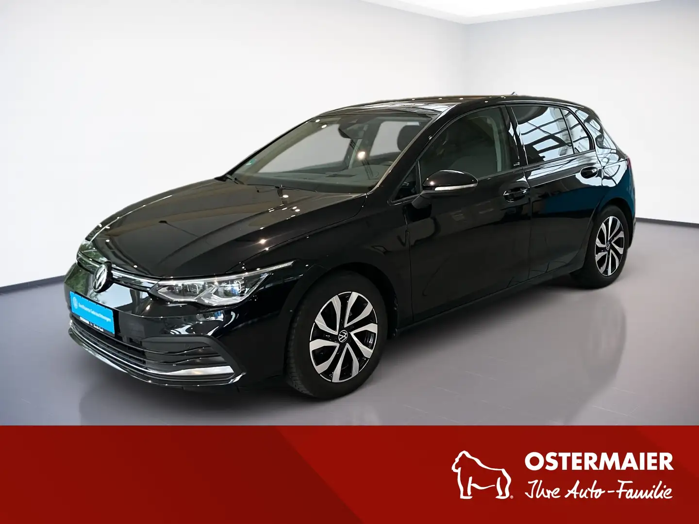 Volkswagen Golf VIII Active 2.0TDI 150PS DSG HUD.KAMERA.AHK.ACC.PA Noir - 1