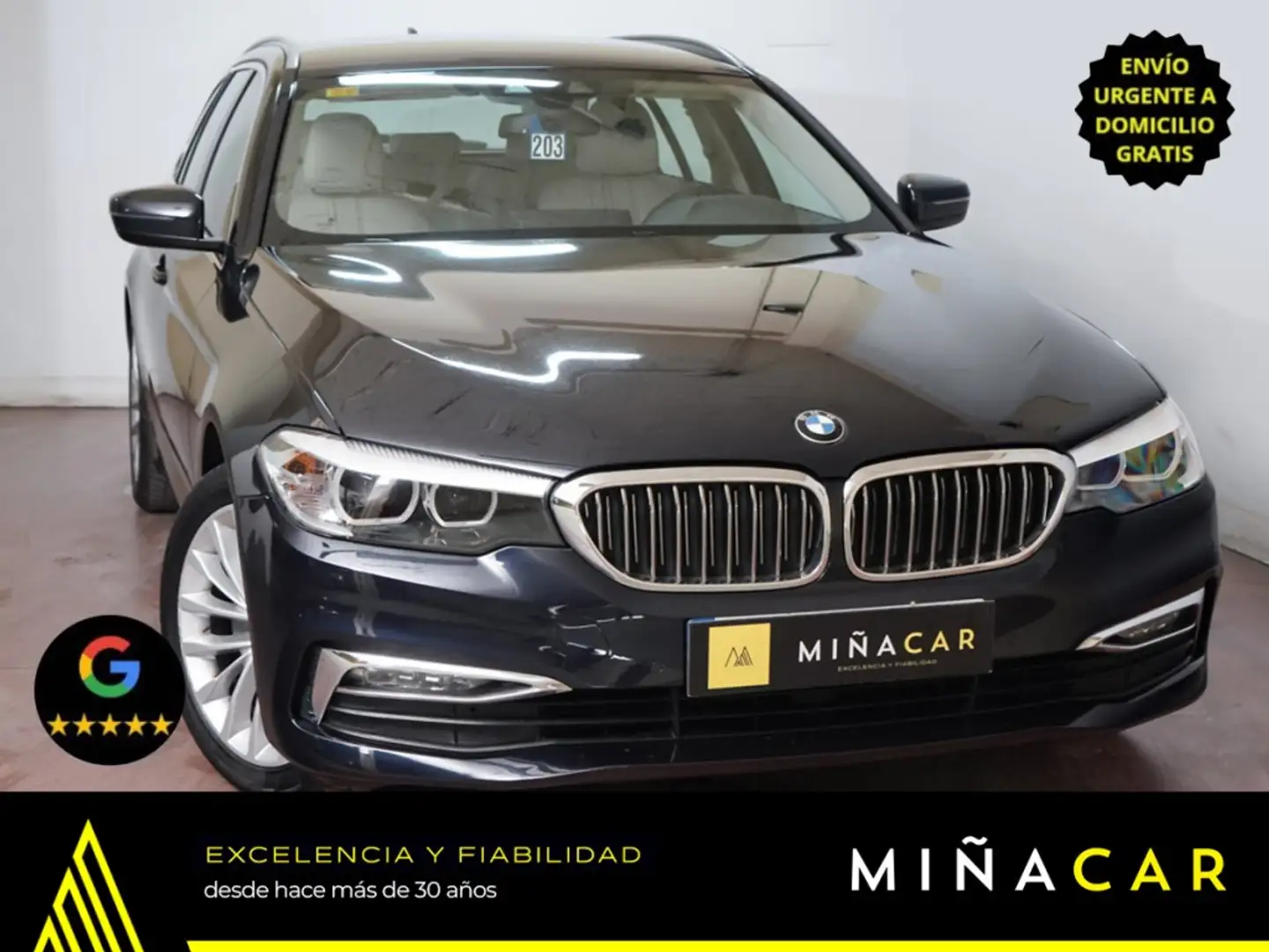 BMW 520 520d Touring Azul - 1