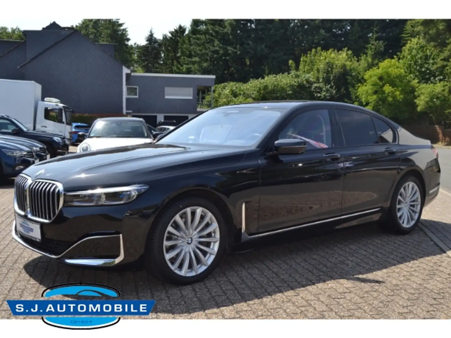 BMW 750 d xDrive Lim EU6d-T Laserlicht Czarny - 1