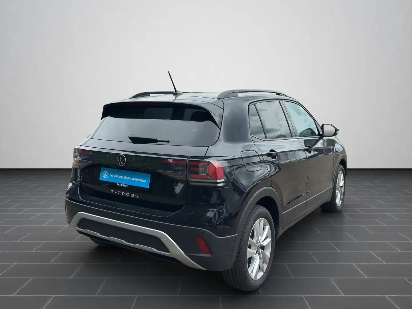 Volkswagen T-Cross Life 1.0 TSI DSG REAR VIEW KEYLESS LIGHT Schwarz - 2