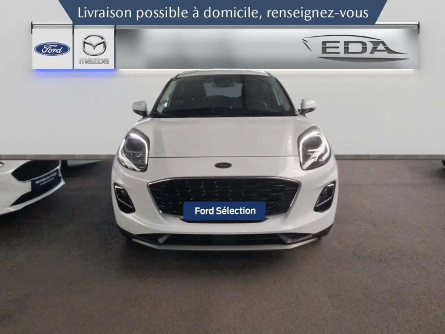 Ford Flex 1.0 Flexifuel 125ch S\u0026S mHEV Titanium Blanc - 2