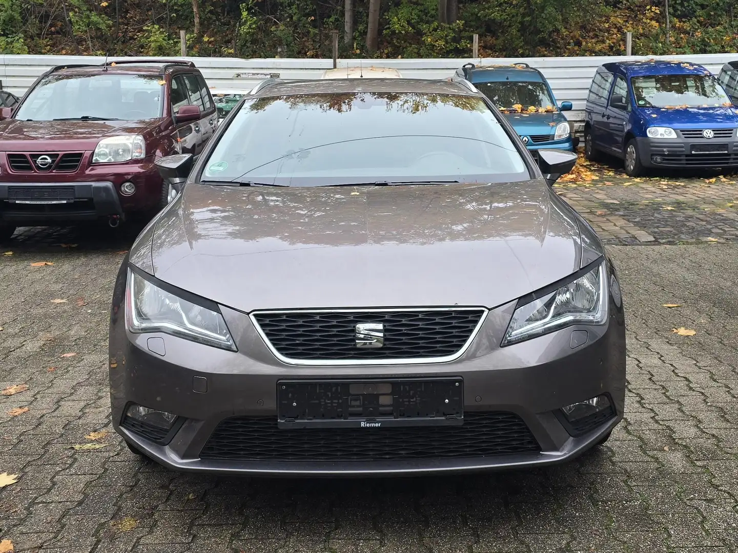 SEAT Leon Style,Euro 6,Erste Hand, Tüv 05-2026. Grau - 2