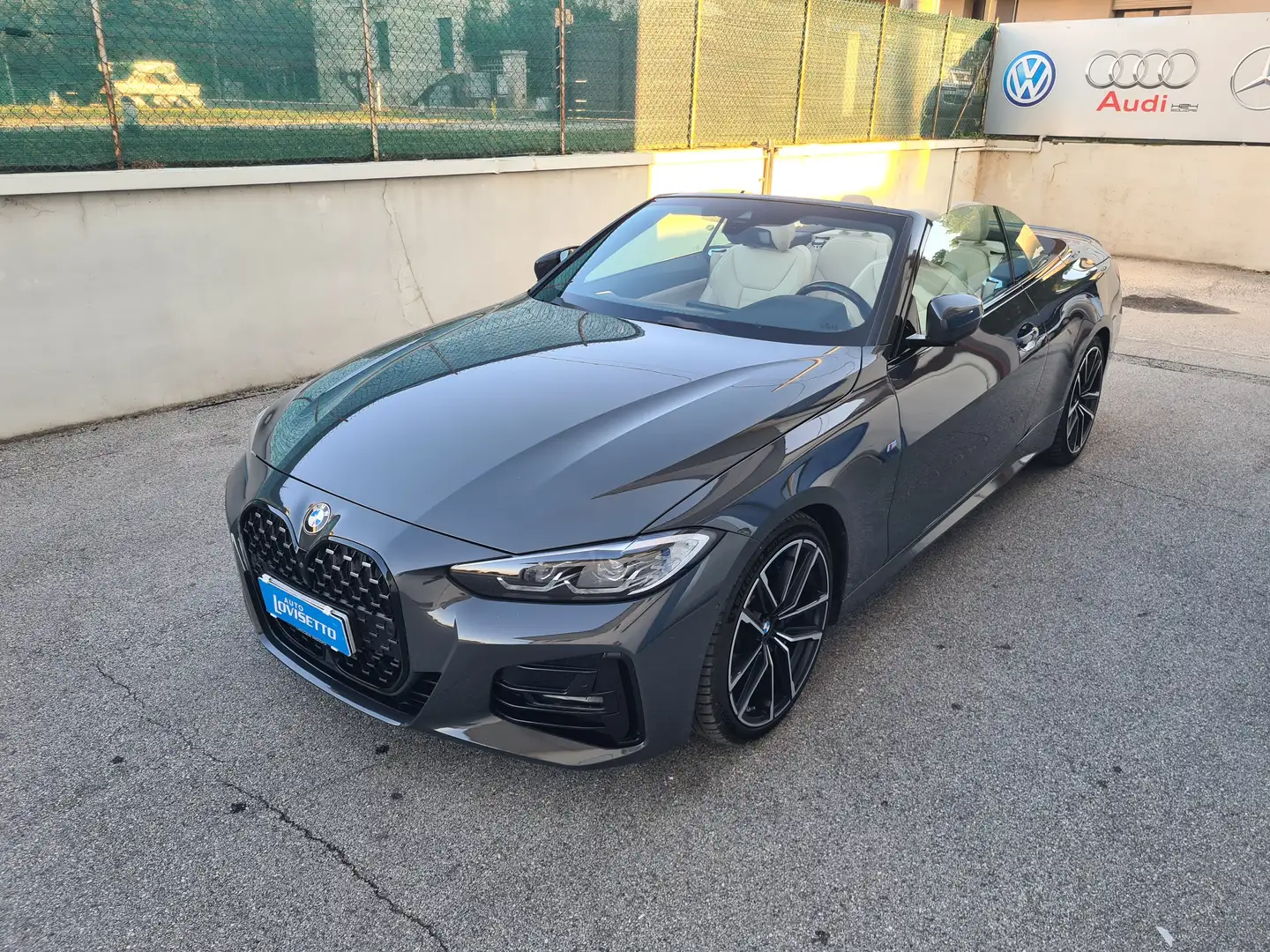 BMW 420 Serie 4 Cabrio 420d Cabrio mhev 48V Msport auto Gris - 1