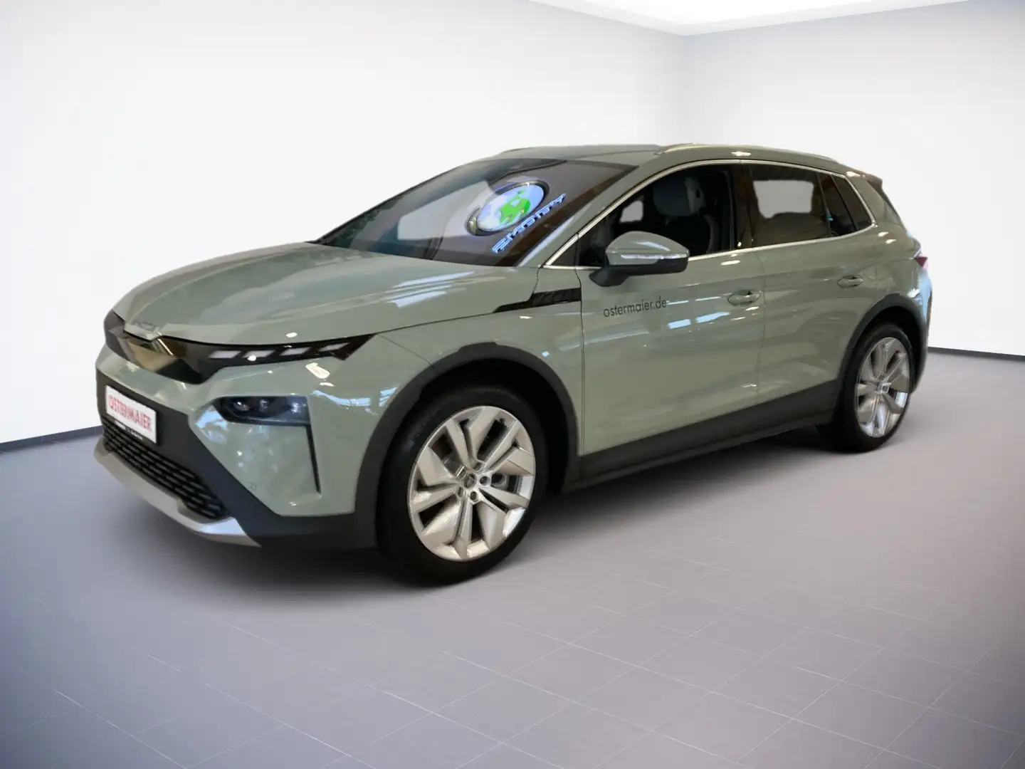 Skoda Elroq 85 EL.SITZ.20 ALU.AR-HEAD-UP.MATRIX.CANTON Verde - 2