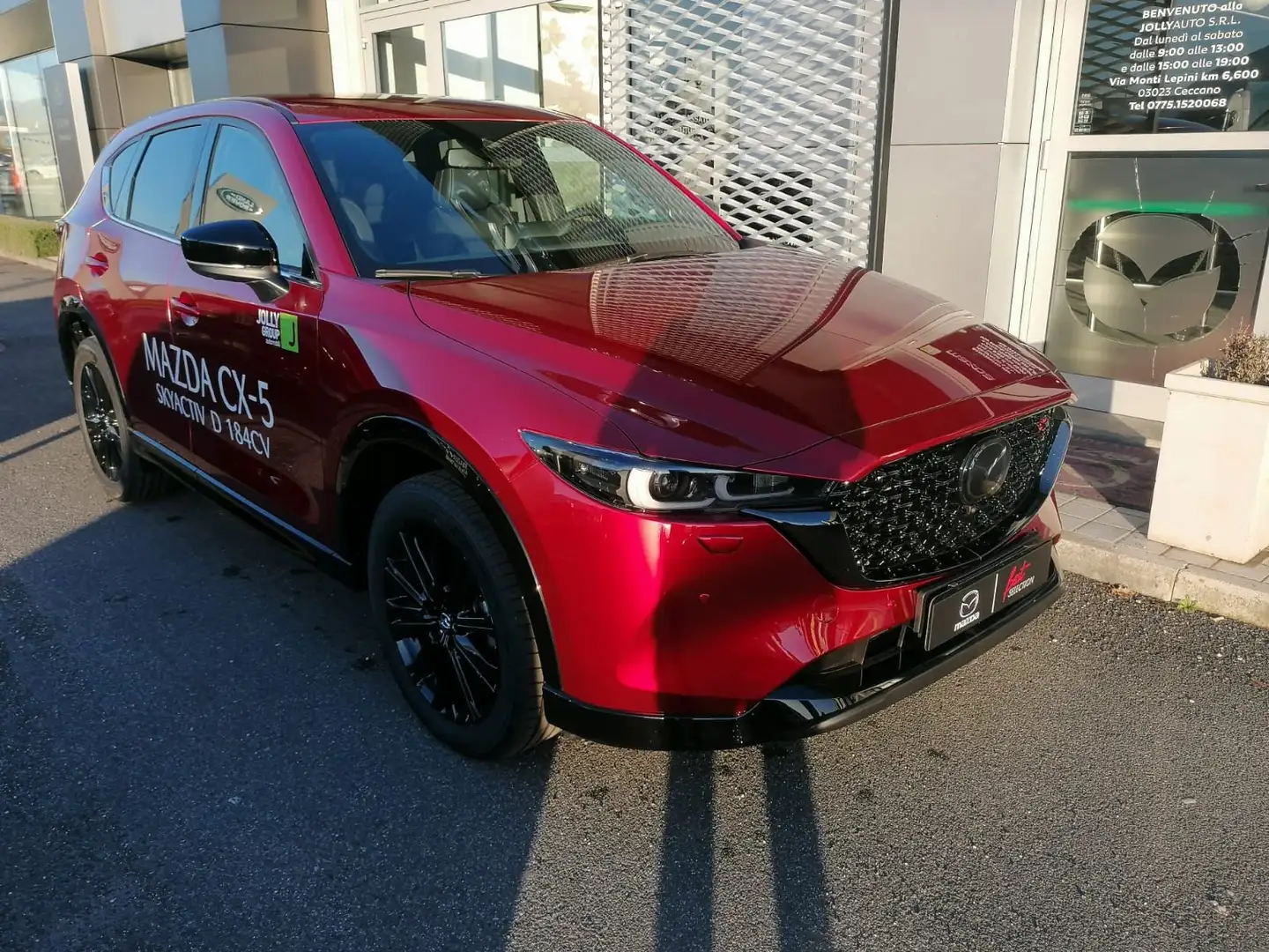 Mazda CX-5 2.2L Skyactiv-D 184 CV aut. AWD Homura Rosso - 2