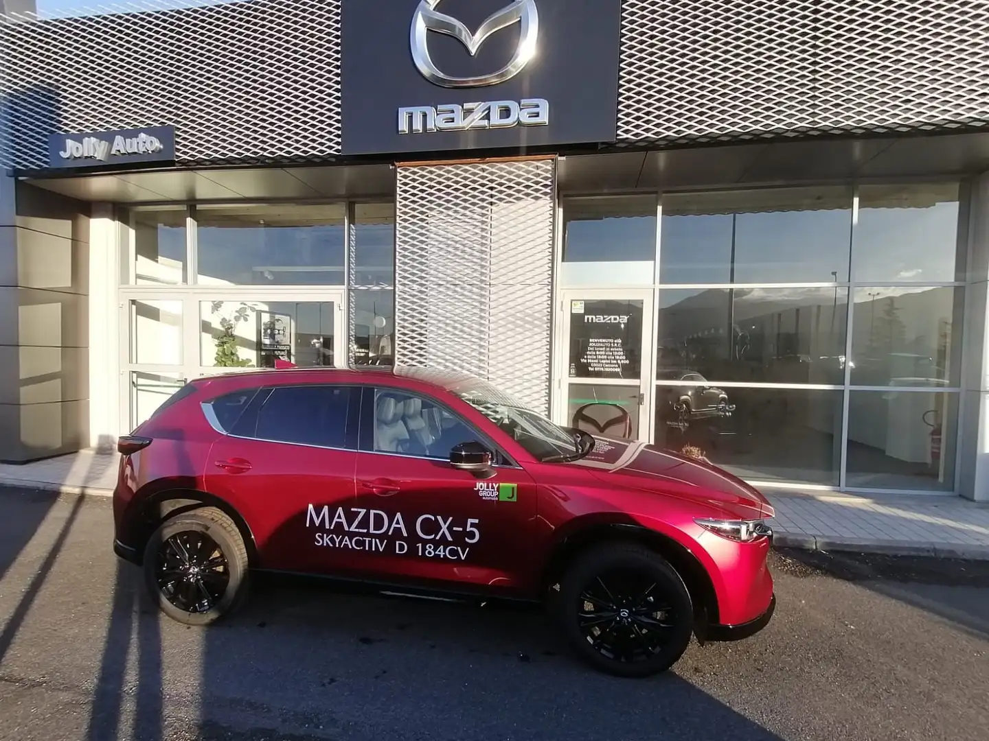 Mazda CX-5 2.2L Skyactiv-D 184 CV aut. AWD Homura Rosso - 1
