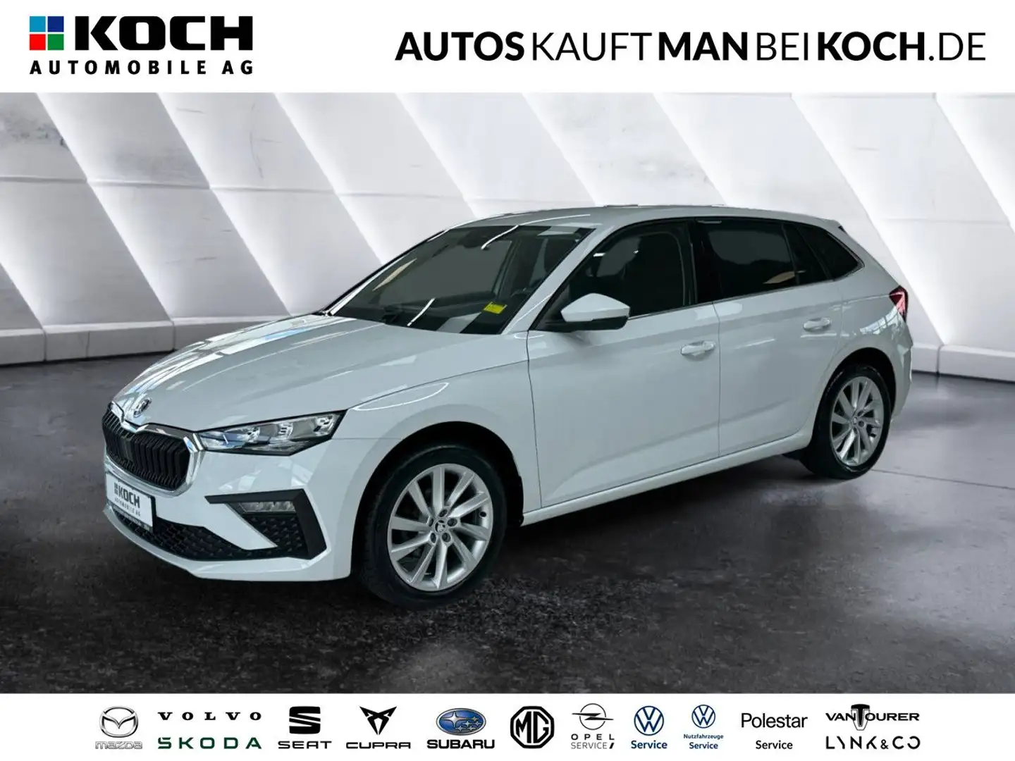Skoda Scala 1.0 TSI DSG Selection KAMERA SMART LINK FSE Weiß - 1