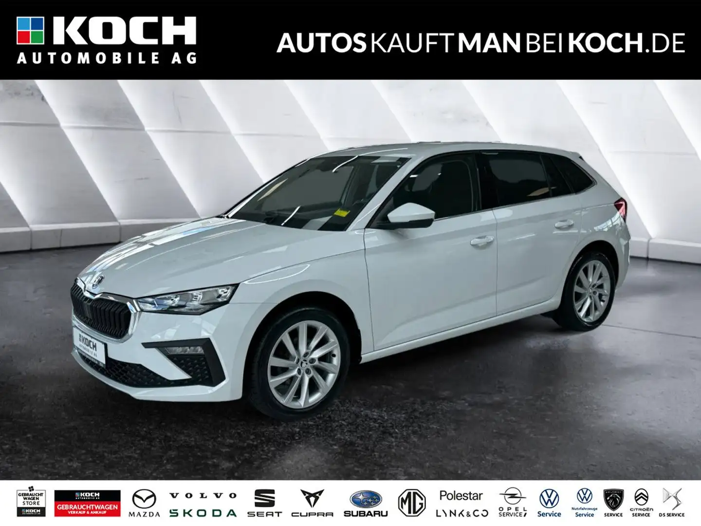 Skoda Scala 1.0 TSI DSG Selection KAMERA SMART LINK FSE Weiß - 1