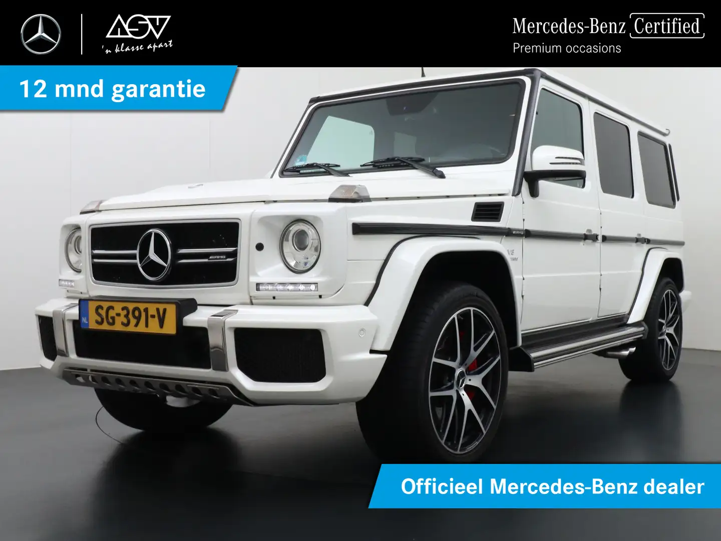 Mercedes-Benz G 63 AMG Edition 463 | Schuif- / Kanteldak | 21" AMG Velgen Bianco - 1