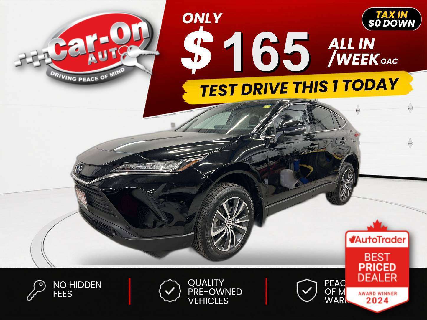 Black 2024 Toyota Venza SUV / Crossover Automatic
