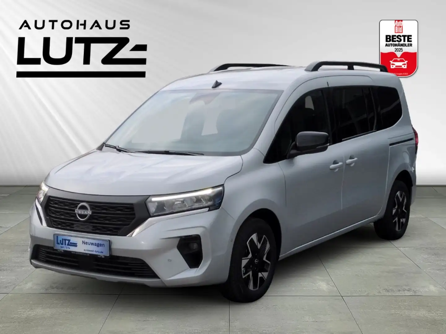 Nissan Townstar Kombi L2 Tekna DIG-T 130 EU6e Navi SH Apple CarPla Сірий - 1