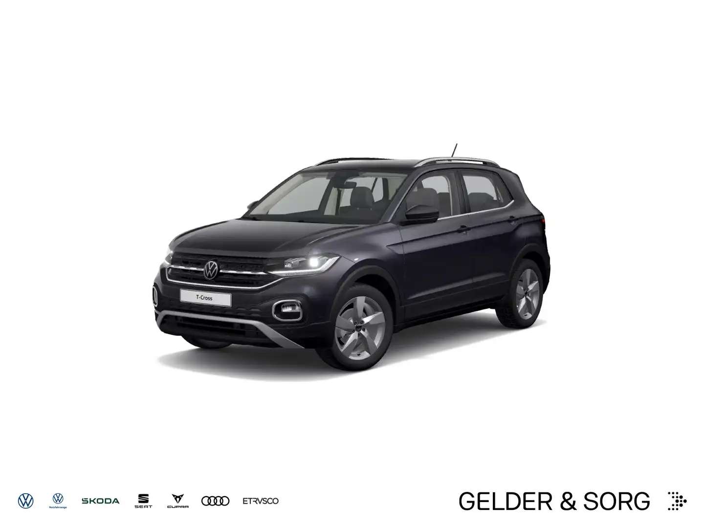 Volkswagen T-Cross Style 1.0 TSI Digital*AHK*LED*DAB+*EPH Grau - 1