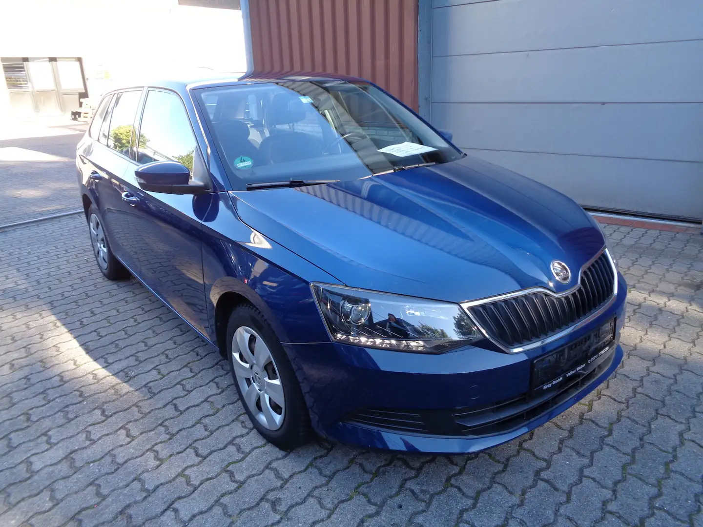 Skoda Fabia 1.4 TDI Ambition, Klima, AHK, Tempomat Blau - 2