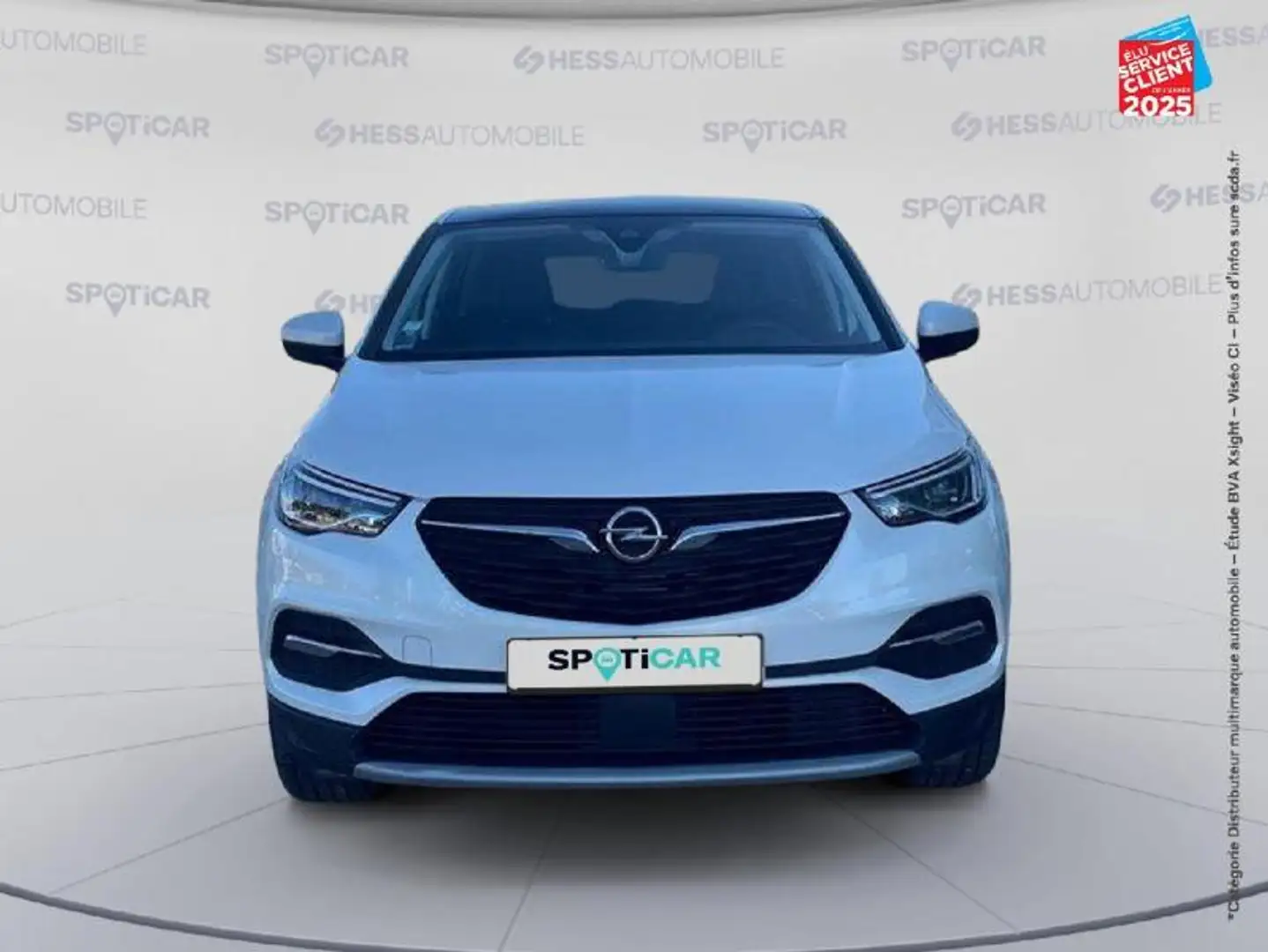 Opel Grandland X 1.2 Turbo 130ch Elite 7cv Tpano GPS Camera Blanc - 2