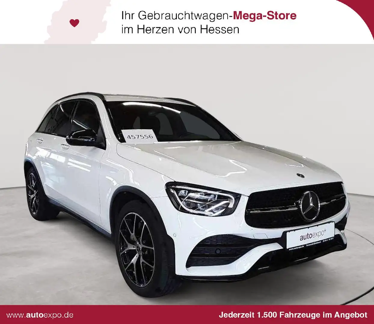 Mercedes-Benz GLC 400 GLC 400 d 4Matic 9G-TRONIC AMG Line Plus Blanc - 1