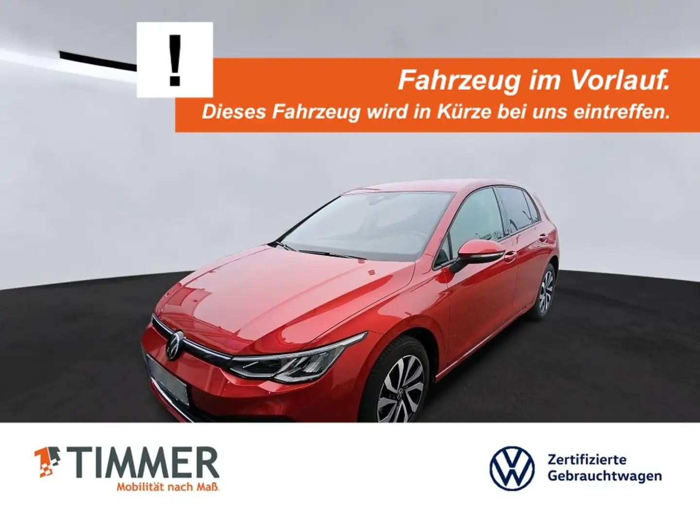 Volkswagen Golf VIII 1.5 TSI ACTIVE +STHZ +LED +ACC +IQ.DRIVE +VI Rot - 1