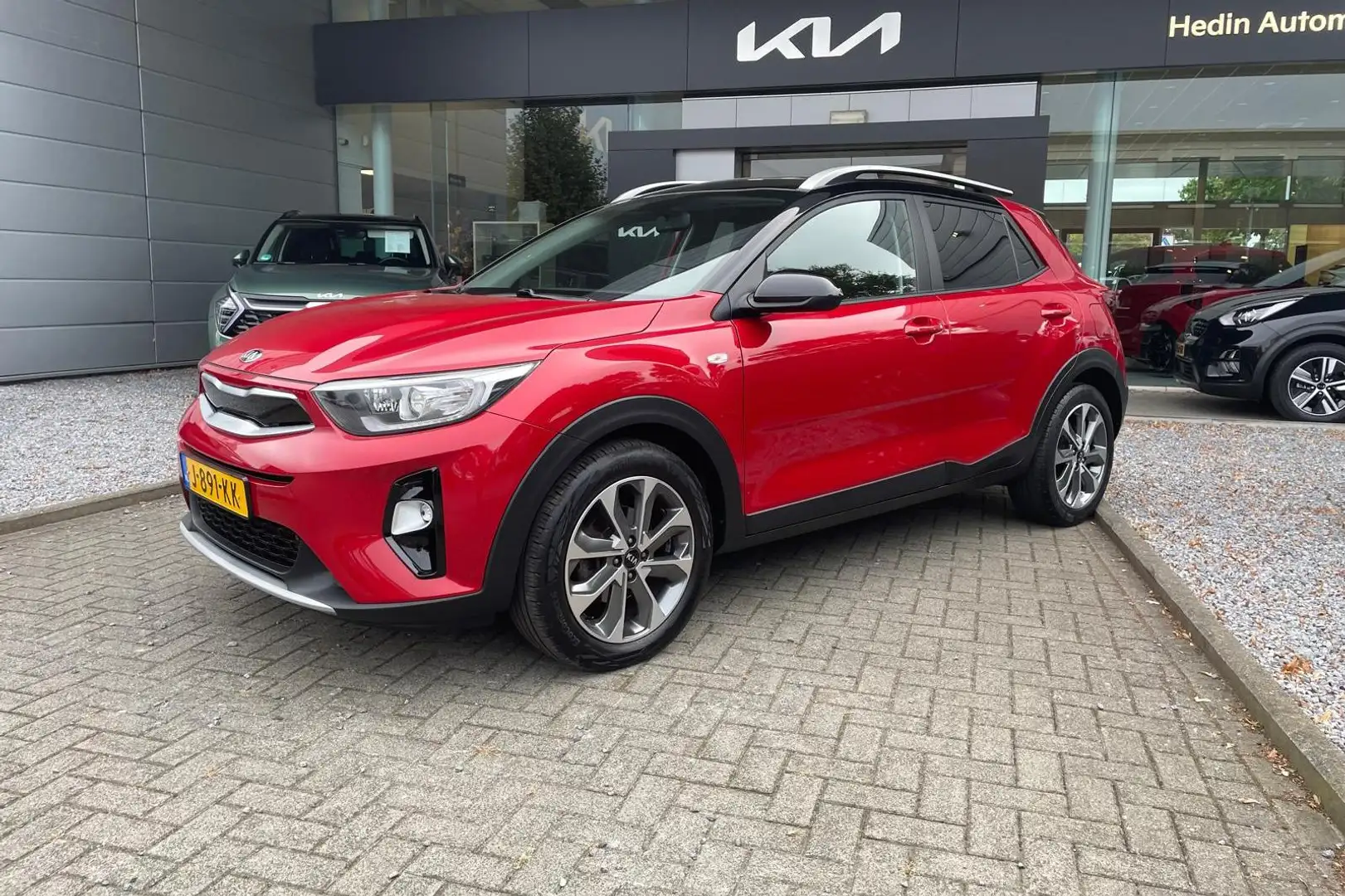 Kia Stonic 1.0 T-GDi Sports Edition | Leder | Cruise control Rouge - 2