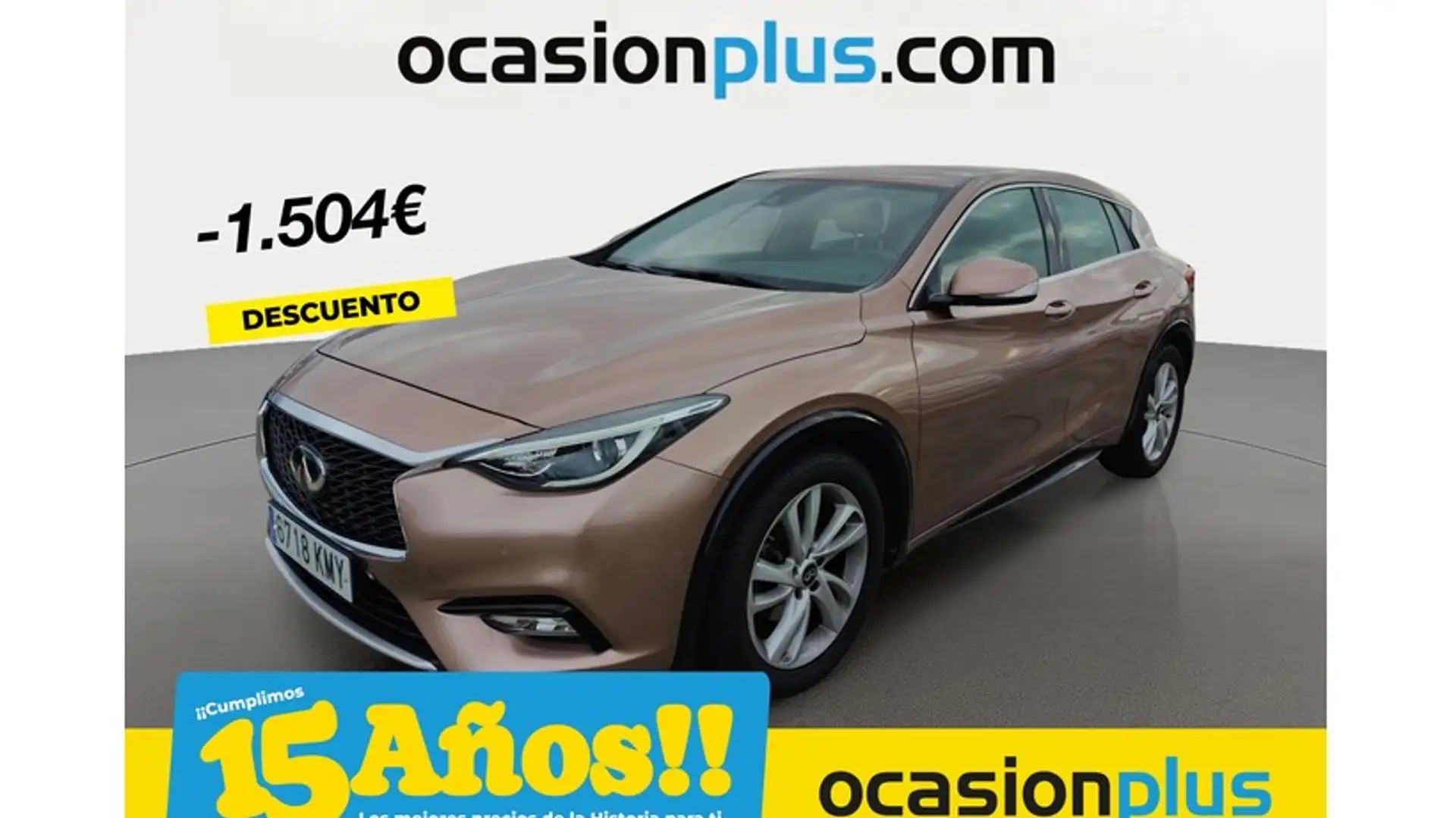 Infiniti Q30 1.6t Premium 122 Brun - 1