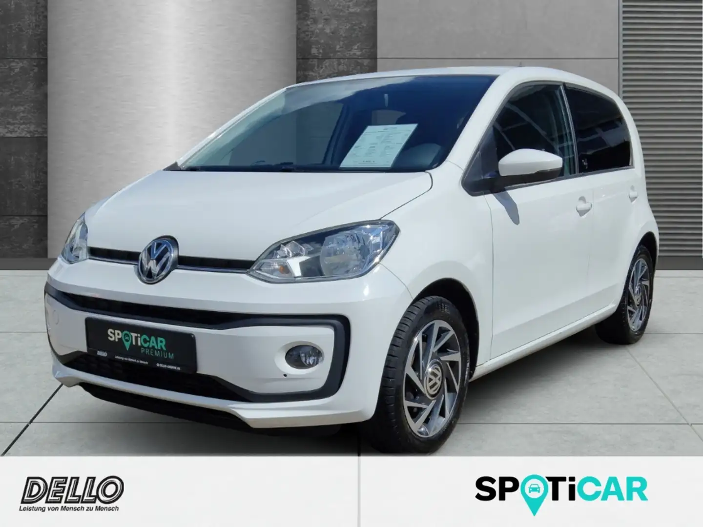 Volkswagen up! SOUND 1.0 SHZ Winterpaket GA Alu Klima BT el.SP Sp Weiß - 1