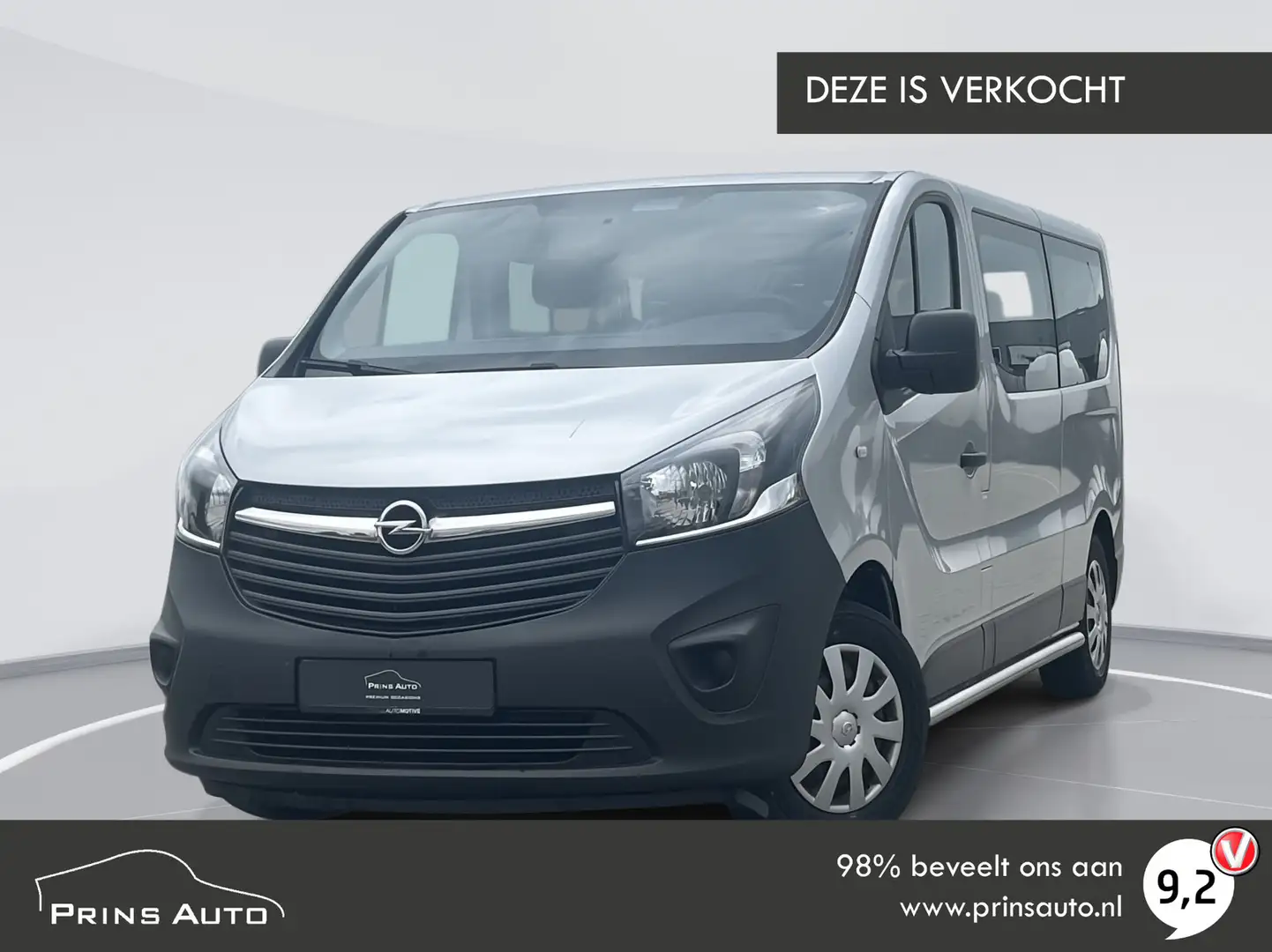 Opel Vivaro Combi 1.6 CDTI L2H1 |9 PERS.|TREKHAAK|INCL.BTW|NAV Szary - 1