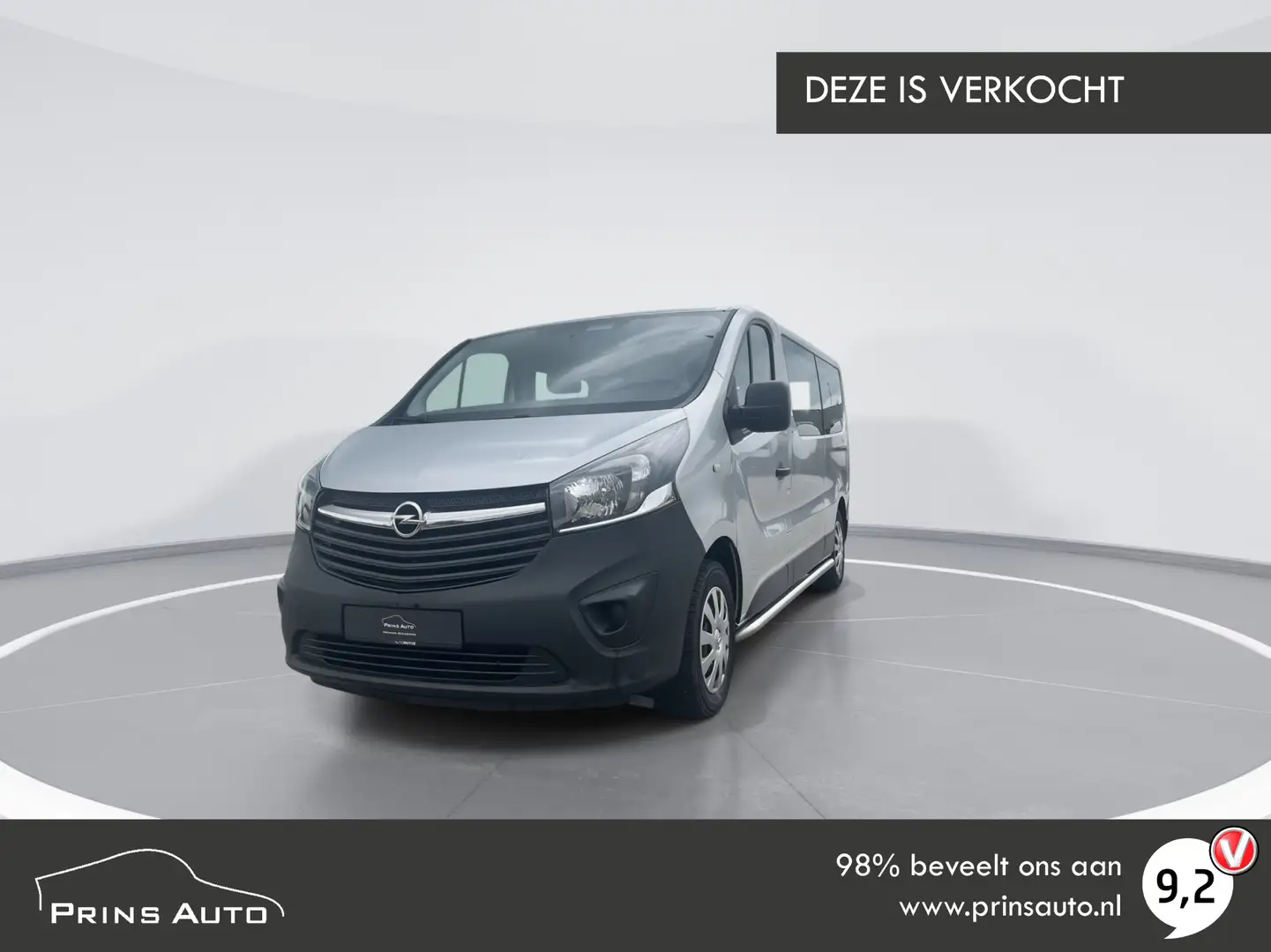 Opel Vivaro Combi 1.6 CDTI L2H1 |9 PERS.|TREKHAAK|INCL.BTW|NAV Szary - 2