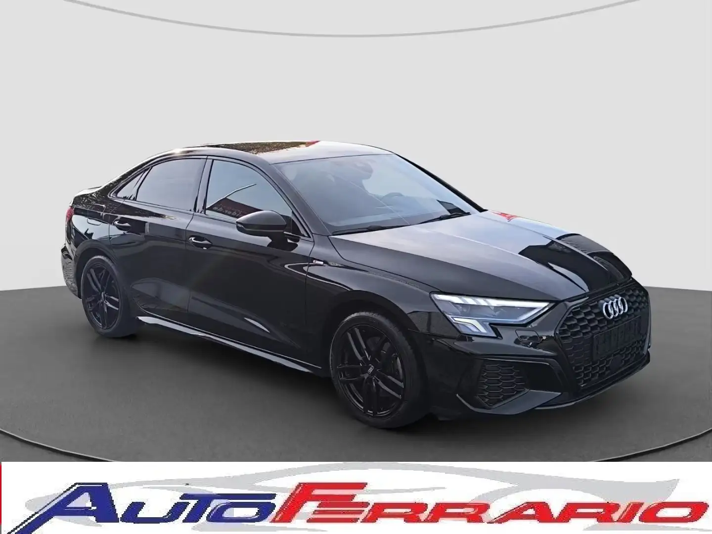 Audi A3 SEDAN S LINE X2 18" FULL LED SEDILI RISCALDATI Noir - 1