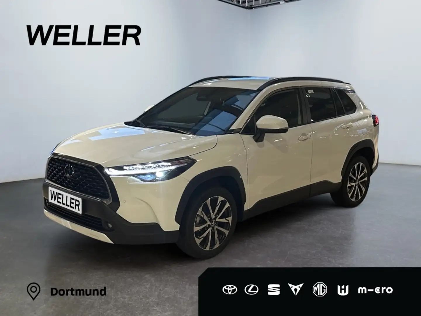 Toyota Corolla Cross Hybrid 1.8 Team D *Navi*LED*CarPlay* Weiß - 1