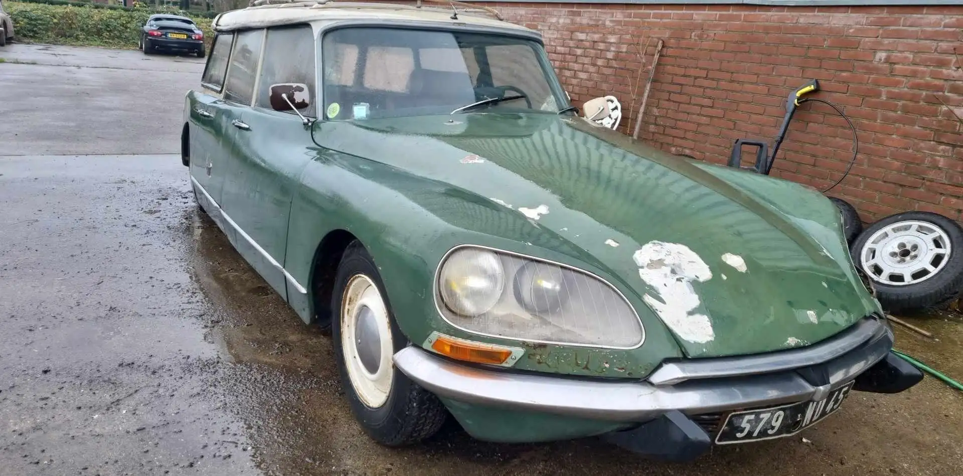 Citroen DS Id 19 break Green - 2